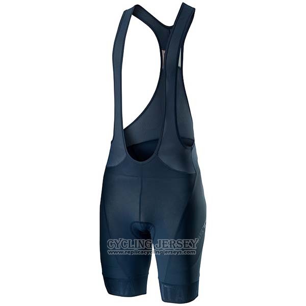 2020 Cycling Jersey Italy Blue Short Sleeve And Bib Short